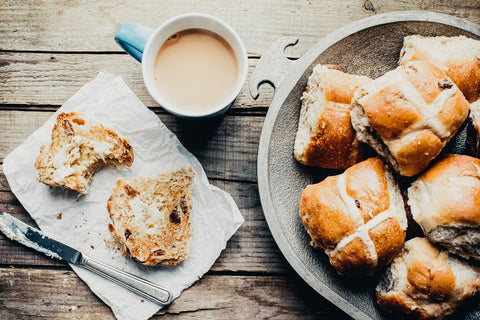 The usefulness of hot cross buns on New Year's Day