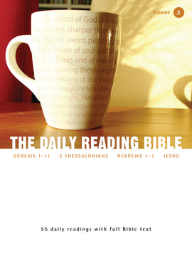 The Daily Reading Bible (Volume 3)