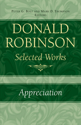 Donald Robinson Selected Works - Appreciation
