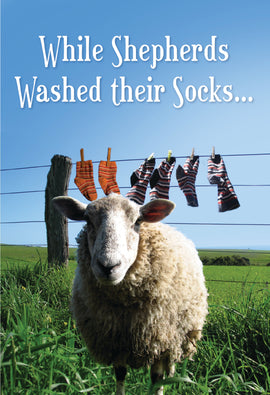 While Shepherds Washed their Socks